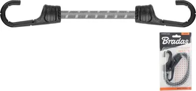 Produktbild von Set 2 x Spanngummi mit metall PVC Haken 0,8x40cm Bradas 5396