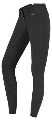 Produktbild von E.l.t. Micro Sport Silicone Damen Reithose Mit Hoher Taille Schwarz 36 Frau Schwarz 36