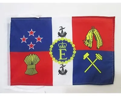 Königliche Standarte Neuseeland Flagge 45x30 cm Polyester