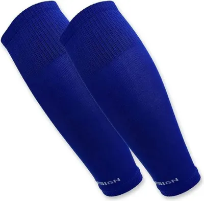 Produktbild von Tapedesign - "TUBES 1 Paar Fußball Stutzen (ohne Socken) Blau für Damen, Herren