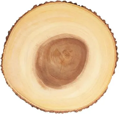 Produktbild von Holz Käseplatte Serviertafel für Torten, Desserts, Vorspeisen und Buffets 30 cm (11,8")