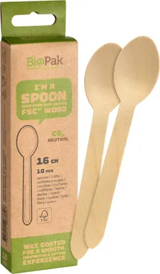 Produktbild von Duni Holzlöffel 16 cm - 10 Stück