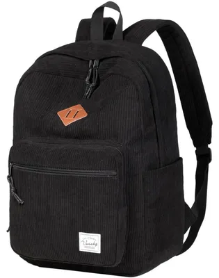 Zdjęcie produktu dla Plecok Cord Uni , czarny, 17,7L, z przegrodą na laptopa
