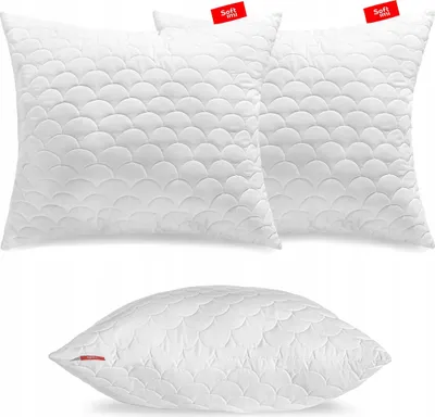 Produktbild von Softimi | Kissen 60x70 cm - Antiallergisch - Hochwertige Mikrofaser - Ergonomisch anpassbar