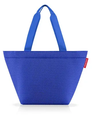 Productafbeelding van Reisenthel shopper M, kabeltas, blauw, polyester, met print, 15 liter, 510 mm