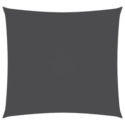 Image de vidaXL Voile d'ombrage Oxford Tissu Carré 2x2 m Anthracite