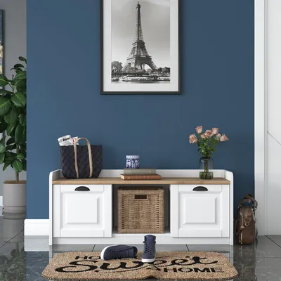 Produktbild von Skye Decor, P2 - 1808 - Walnut, Schuhschränke, Weiß, 120 x 45 x 40 cm