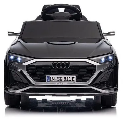 Produktbild von Kinderfahrzeug – Elektro Auto „Audi SQ8“ – lizenziert – 12V Akku und 2 Motoren- 2,4Ghz + MP3 + Leder + EVA – Schwarz