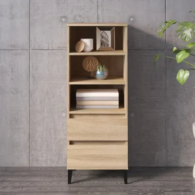 Zdjęcie produktu dla vidaXL Deska barowa dąb sonoma 40x36x110 cm materiał drewnopochodny