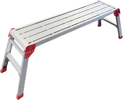 Image de Plateforme de travail pliante - L. 1m20 - en aluminium - PL120 - hauteur de travail max. 2,5M