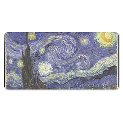 Produktbild von MuchoWow® Schreibtischunterlage Sternennacht - Vincent van Gogh 80x40 cm - XXL Mauspad - Gaming Mauspad