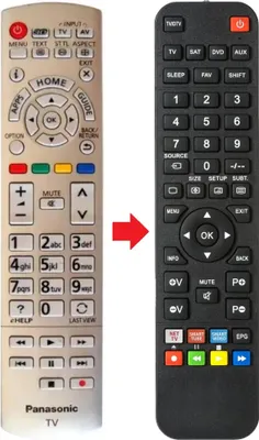 Produktbild von Fernbedienung geeignet für PANASONIC TX-47AS750 | TX-47ASM651 | TX-47ASM655