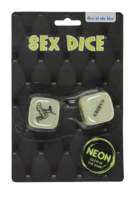 Imagen del producto de OOTB - Dados Kamasutra Brillan en la Oscuridad Set de 2