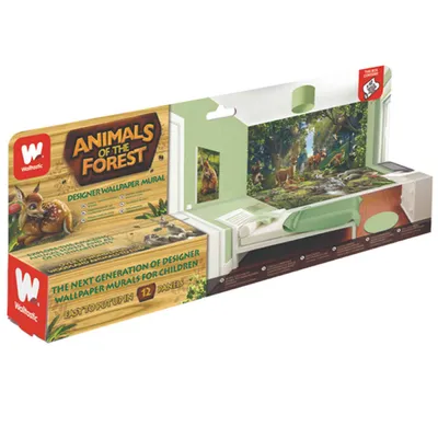 Produktbild von Walltastic Fototapete Animals Forest 43060