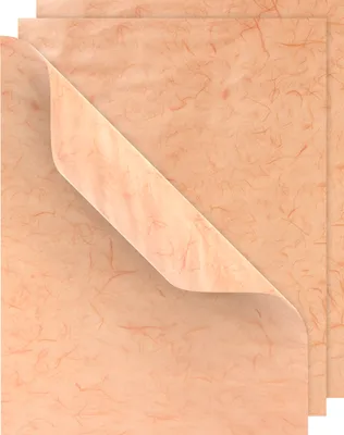 Produktbild von VBS Strohseide, 50 x 70 cm, 3 Bögen Orange