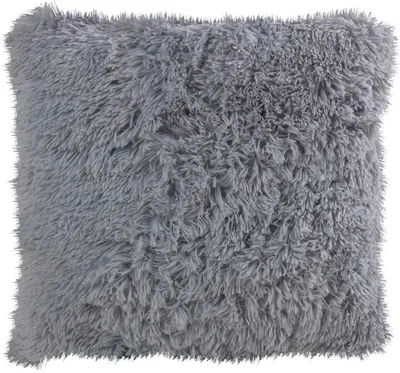 Produktbild von Kissen - 50 x 50 cm - Grau - Polyester - Velours