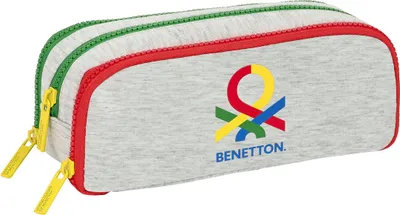Produktbild von Tragetasche Triple Benetton Pop Gris (21 x 8 x 8 cm)