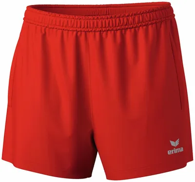 Produktbild von Erima Team Shorts Damen - Rot | Größe: 34