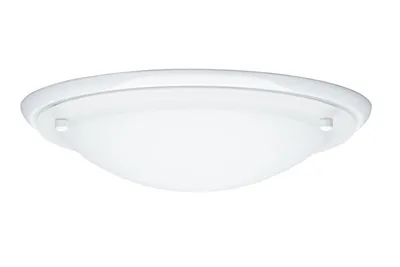 Productafbeelding van Wand-/plafondlamp Arctus, IP44, max. 60W, E27, 275mm, wit/opaal, 230V, metaal/glas