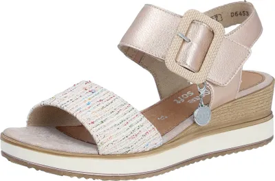 Produktbild von Remonte Keilsandaletten Damen 31373532343636 Rosa 40 EU