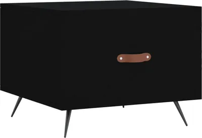 Produktbild von vidaXL Couchtisch Schwarz 50x50x40 cm Holzwerkstoff
