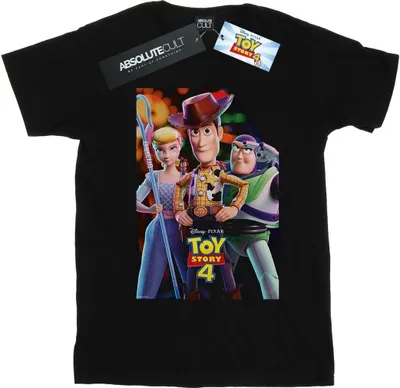 Produktbild von Disney - "Toy Story 4" T-Shirt für Damen BI47067 (L) (Schwarz)