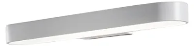 Immagine prodotto di Lampada da parete Cip Lineare LED 15.5W in alluminio bianco opaco 42.5cm, Design moderno per illuminazione d'interni, Temperatura luce 3000K, IP20