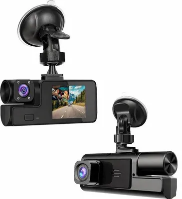 Immagine prodotto di Telecamera da cruscotto per auto - 1080P, angolo di visione ampio di 170°, WDR, sensore G, visione notturna, registrazione continua