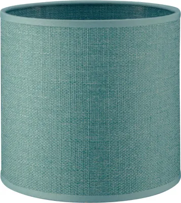 Produktbild von Home Sweet Home Lampenschirm Canvas türkis - B:16xT:16xH:15cm