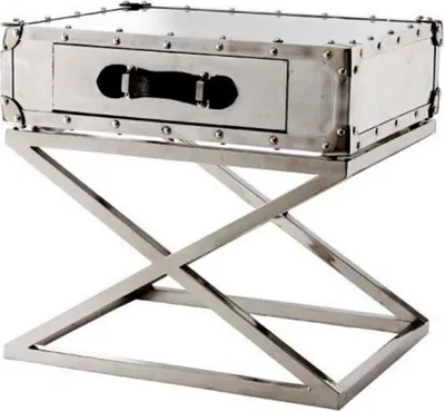 Produktbild von Casa Padrino Luxus Art Deco Designer Beistelltisch - Luxus Qualität