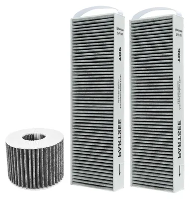 Immagine prodotto di Set di 2 filtri a carbone attivo per Bora Pure PUAKF, X Pure, S Pure, PURU, PUXU