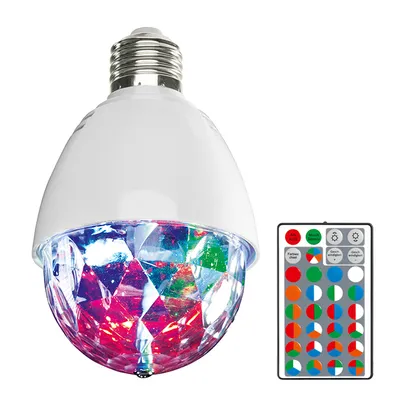 Produktbild von EASYmaxx LED Partyleuchte bunt Disco Deluxe Fernbedienung Lampe Lichteffekt