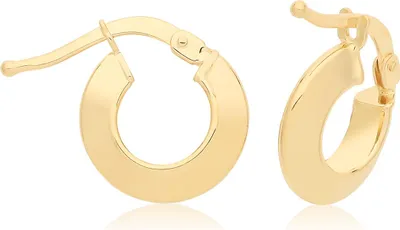 Produktbild von 9 Karat (375) Gold Damen - Paar Creolen - 11mm*3mm; TRS35901