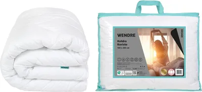 Produktbild von Antiallergische Bettdecke 160×200cm Weiß Ganzjahresdecke