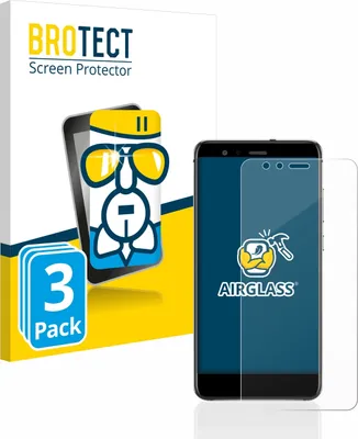 Produktbild von 3x BROTECT Schutzglas für Huawei P10 Lite Schutzfolie Panzer Folie Glas Display Schutz klar