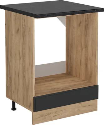 Produktbild von Herdumbauschrank Vicco R-Line Anthrazit Landhaus 60 cm , AP Anthrazit, Model 54088