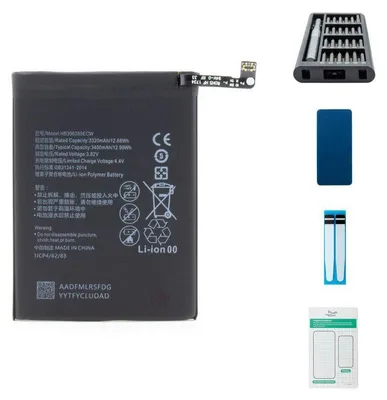 Produktbild von Akku für Huawei P20 3400 mAh – Inklusive Premium-Werkzeugset für einfachen Austausch