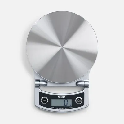 Produktbild von TANITA KD-400 Digitale Küchenwaage 5kg – Präzise Profi Küchenwaage mit Extra Großer Schüssel – Ideal für Backen, Kochen & Meal Prep