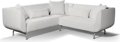 Produktbild von Dekoria Bezug für Strömstad 3+2-Sitzer Sofa, hellbeige, Bezug für Stromstad 3+2-sitzer