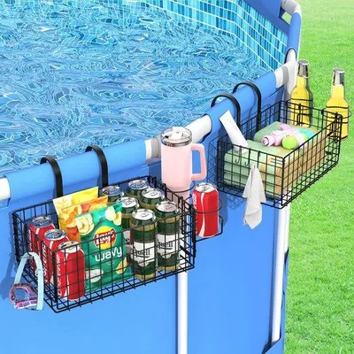 Obrázok produktu pre Organizér do bazéna, 2-dielny, úložná krabica, príslušenstvo do bazéna
