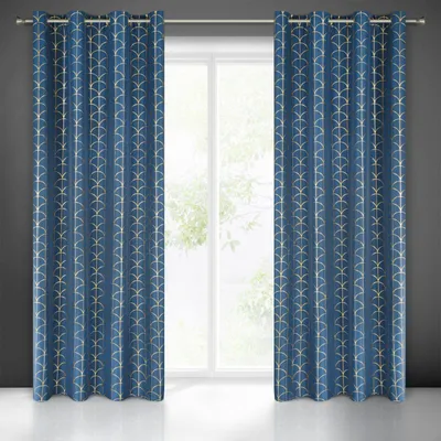 Produktbild von Vorhang CANDE GN gold 140x250 cm  Ösen Ösenvorhang