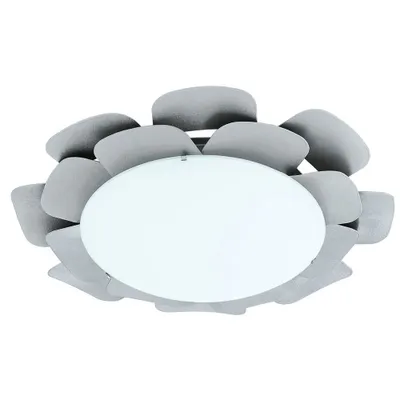 Produktbild von EGLO ROCLETTA, 1 Glühbirne(n), E27, IP20, Silber, Weiß