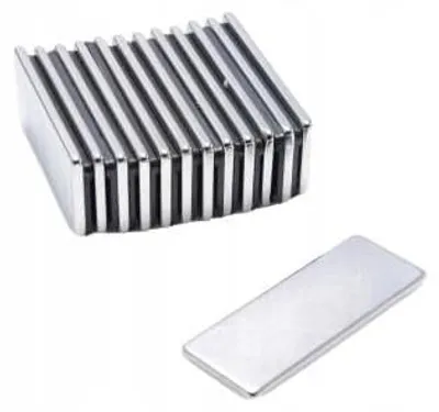 Image de Top Magnesy - 5 aimants néodyme 40x15x2 mm N38 - aimants extra puissants pour le montage, l'atelier et l'industrie