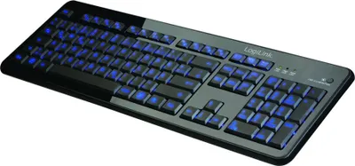 Obrázek produktu pro Logilink ID0138 Beleuchtete Tastatur LogiLink, USB 1.1,LED Regenbogenbeleuch