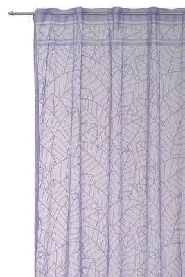 Produktbild von Dekoschal Daria mit Stangendurchzug 140x235cm transparent flieder