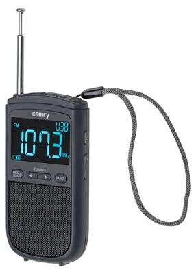 Produktbild von Camry | Tragbares Miniradio | CR 1905 | Weckfunktion | Schwarz