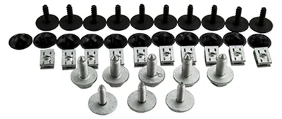 Productafbeelding van TarosTrade 29-0361-N-83633: Set bevestigingsmaterialen voor motorafdekking