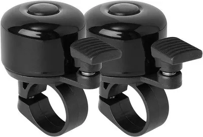 Produktbild von 2er Set Mini-Fietsbellen, laut und angenehm, klassisch, für Rennräder, Mountainbikes, Scooter, MTB, BMX