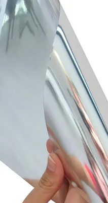Produktbild von StaticSolar Film LINEA Fix Dekorfolie - statische Fensterfolie - Spiegelfolie - 150 x 75 cm