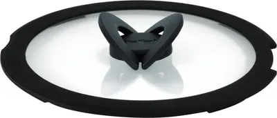 Imagen del producto de Tapa de vidrio Tefal Ingenio, 18 cm x 2,5 cm, diseño que ahorra espacio, asa plegable, cocción más rápida, compatible con Ingenio, apta para lavavajillas, para una cocción de alto rendimiento, modelo L9846202, color